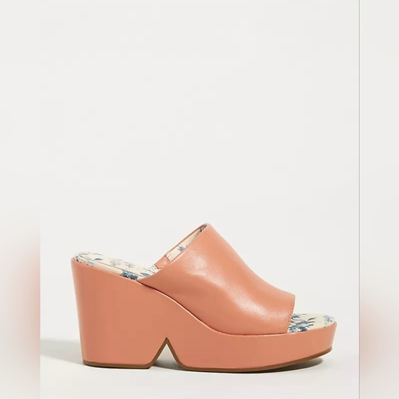 Cecelia new york frost platform sandals In Peach - Picture 1 of 7